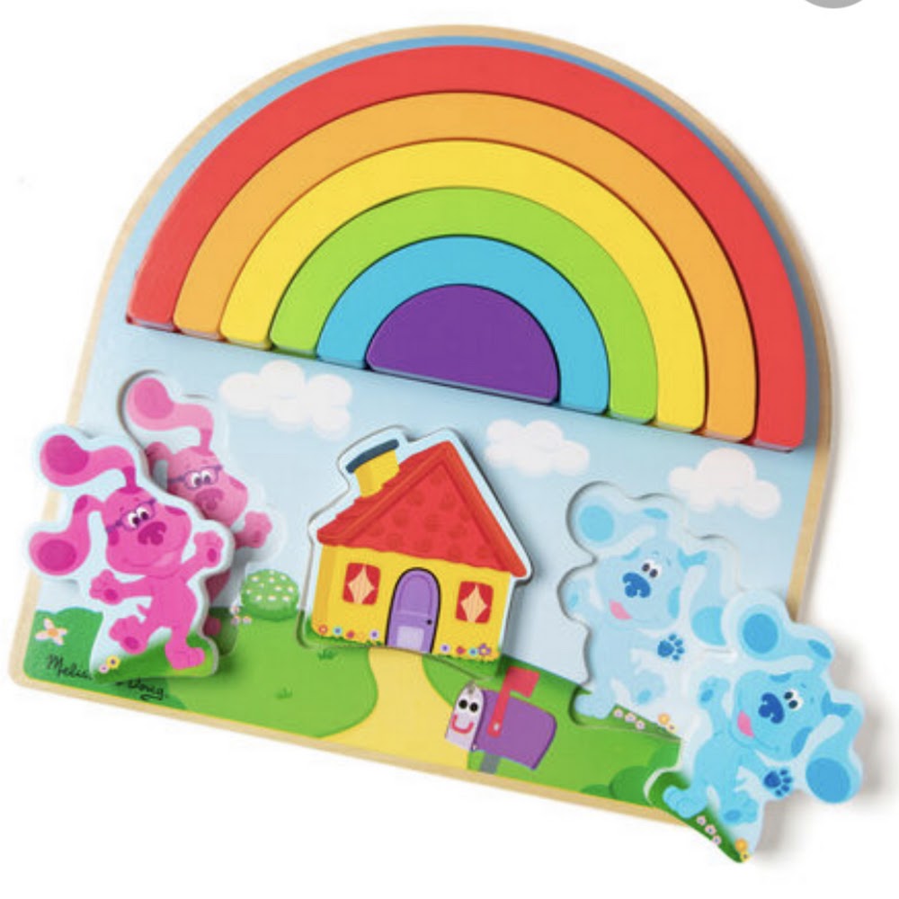 Rainbow Stacking Puzzle