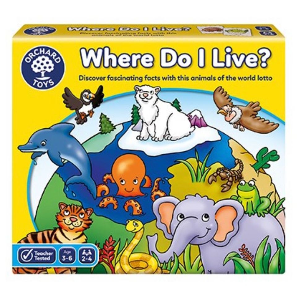 Where Do I Live? 我住在哪裡?