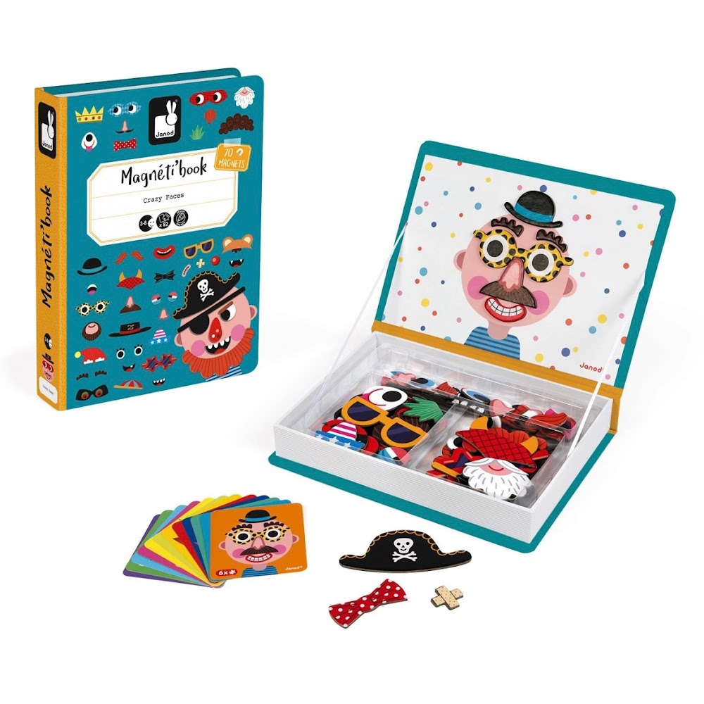 MAGNETIBOOK Boy’s Crazy Faces