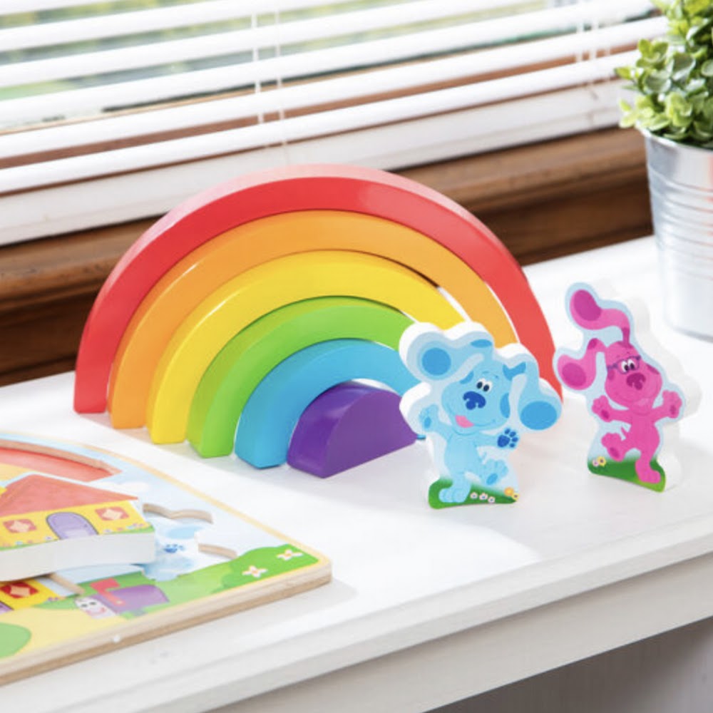 Rainbow Stacking Puzzle