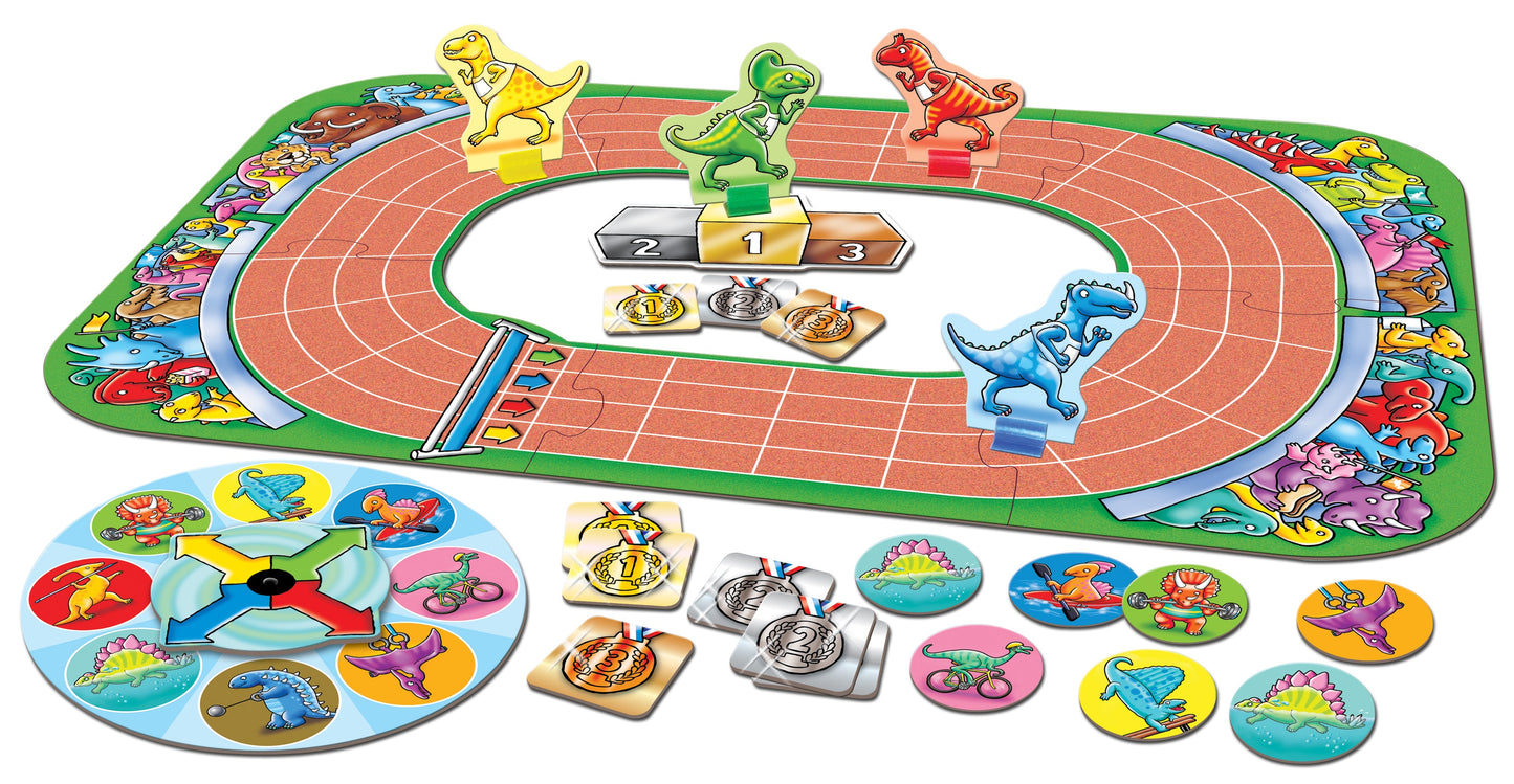 Dinosaur Race Board Game