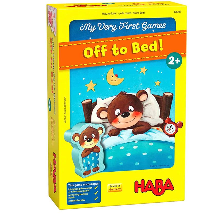 My very first games-Off to bed!