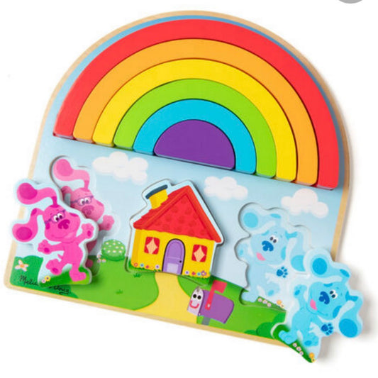 Rainbow Stacking Puzzle