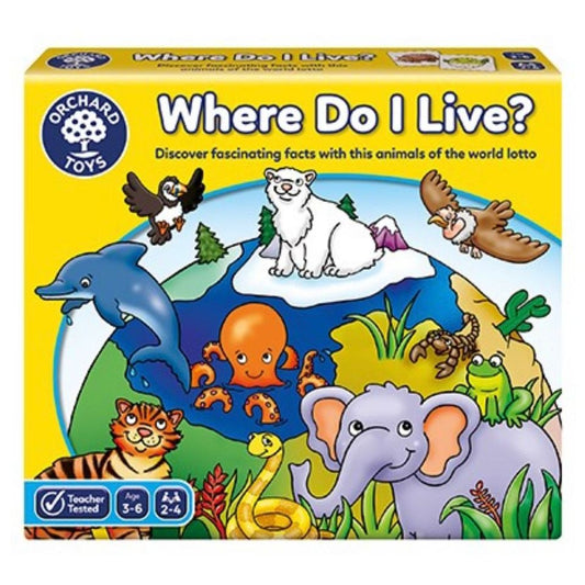 Where Do I Live? 我住在哪裡？