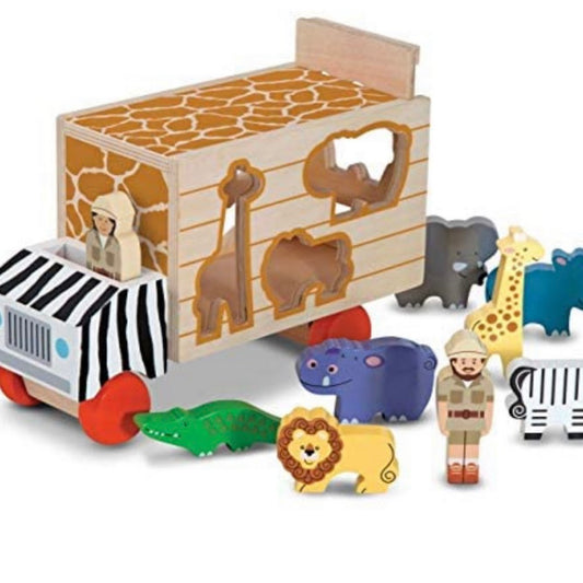 Safari Animal Rescue Truck 森林動物車