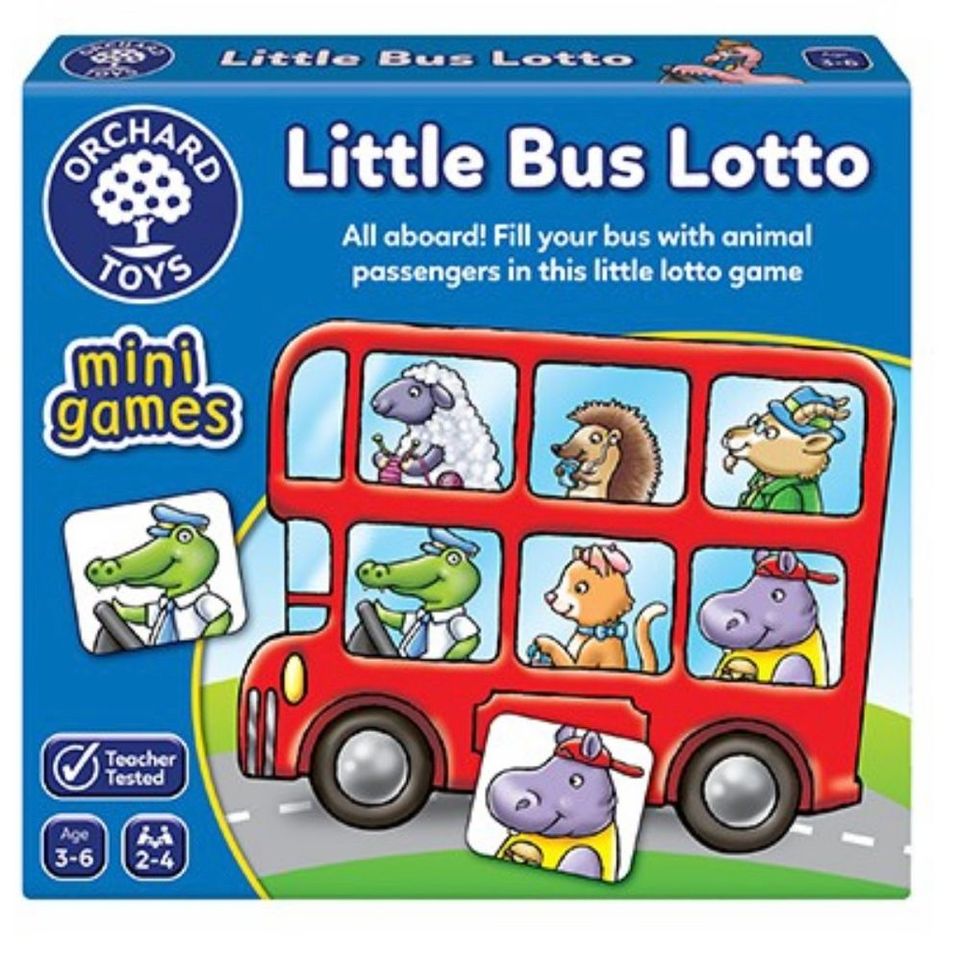 Little Bus Lotto mini game 巴士配對遊戲