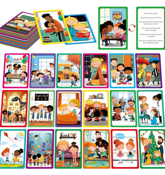 80 Scene Conversation Cards