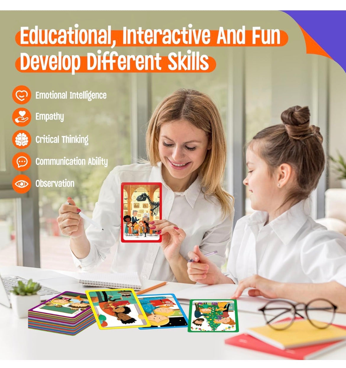 80 Scene Conversation Cards