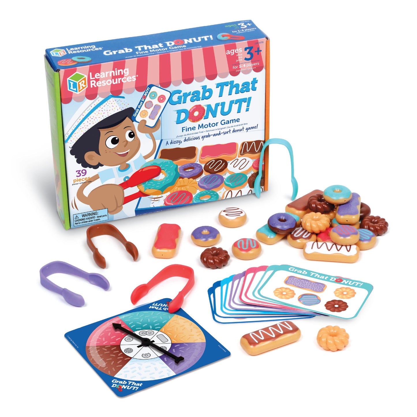 Grab That Donut Fine Motor Game