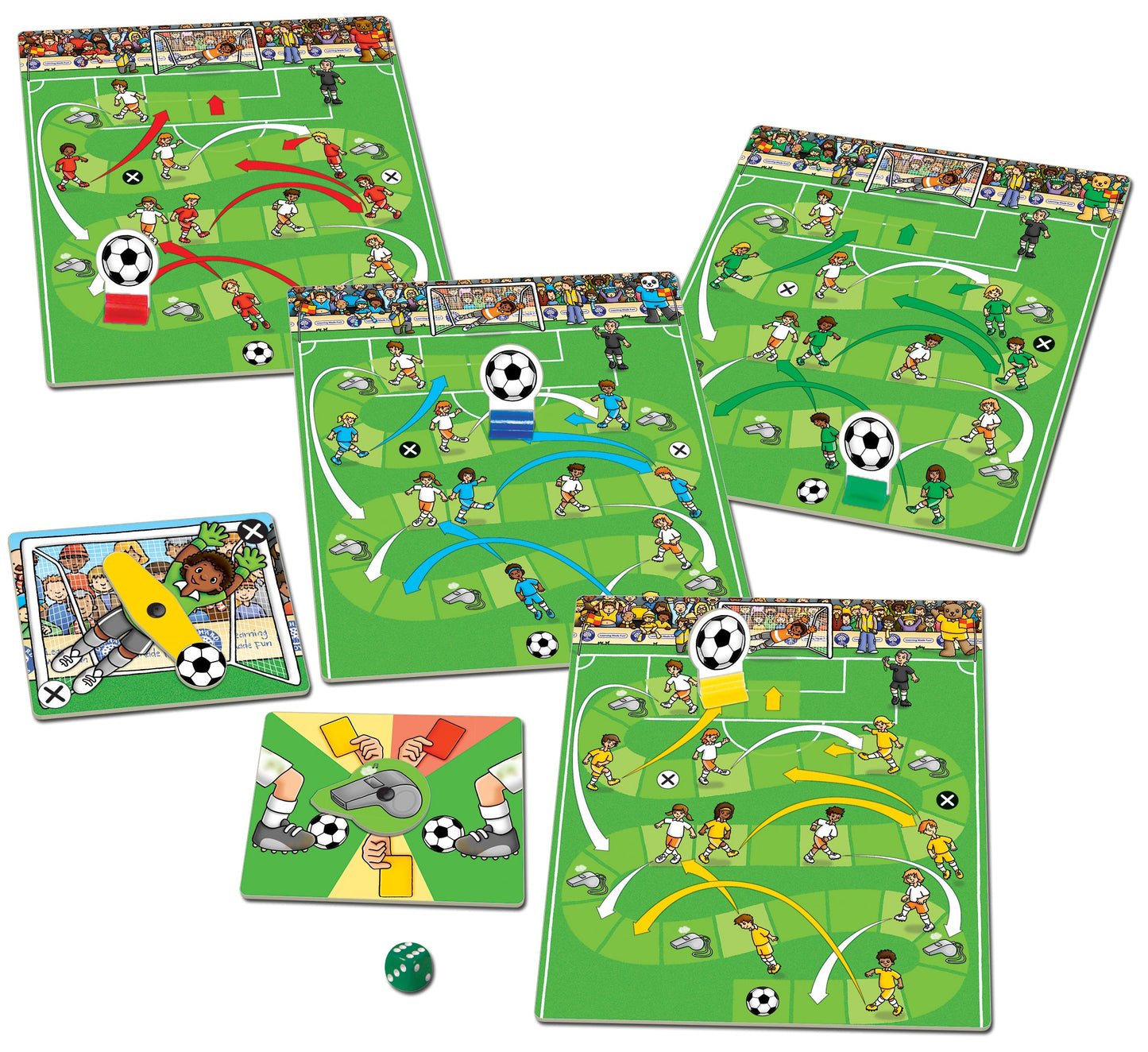 Football Snakes and Ladders Game